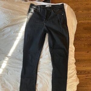 Abercrombie 'the super skinny ankle high rise' jean